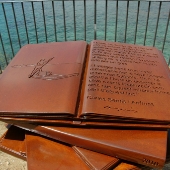 Escultura acero corten