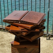 Escultura acero corten