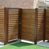 Separador acero corten