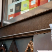 Tienda acero corten
