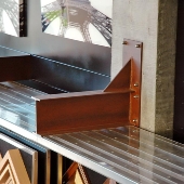 Tienda acero corten